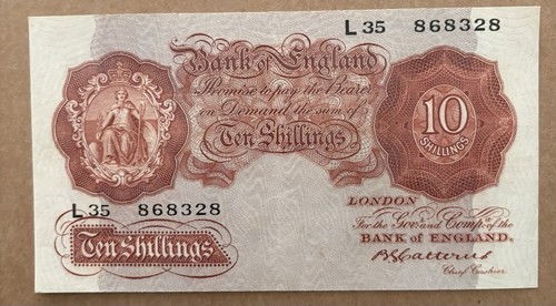 Bank england 10s - of, ten