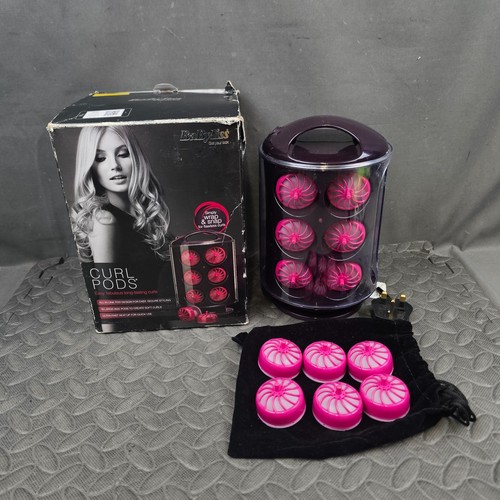 Babyliss heated curl - curl, pods