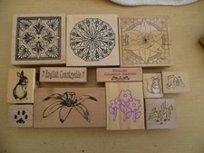 Large Bundle of 12 Wooden