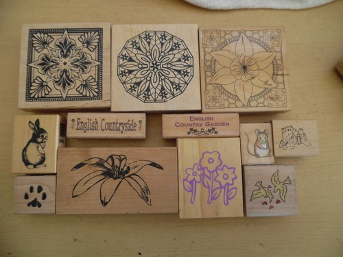 Large bundle wooden - of,