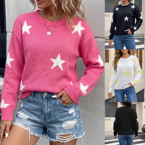 Womens long sleeves stars - uk,