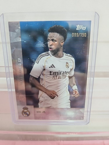 Topps real madrid vini - real, /150