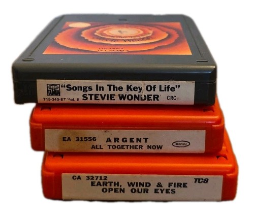 Lot eight track tapes - lot, x3