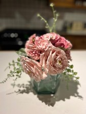 Silk Pink Floral Arrangement