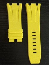 AUDEMARS PIGUET YELLOW RUBBER TANG STRAP 30x24MM (For 44MM AP Offshore ROO)