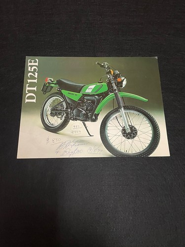 Yamaha dt125e sales brochure - dt125e,