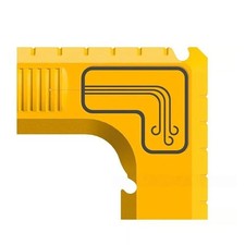 Table saw dust adapter - table,