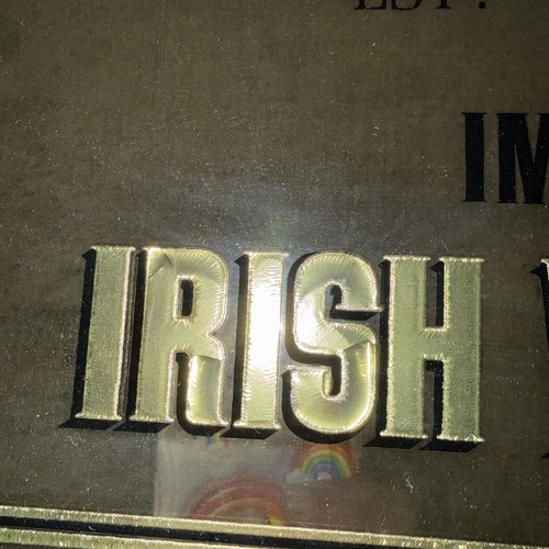 Vintage old bushmills irish - vintage,