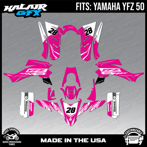 Graphics kit for - graphics, yamaha