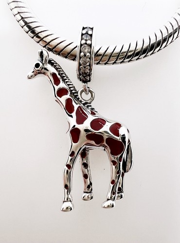 Giraffe dangle charm animal - dangle,