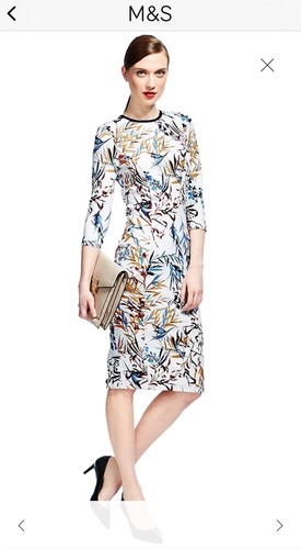 Autograph floral scuba - m&s,