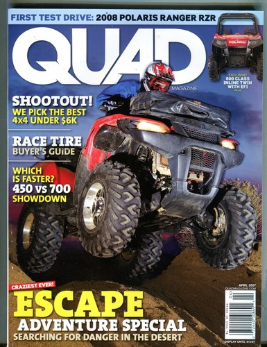 Quad magazine april - magazine,