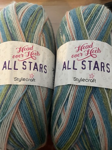 Two lovely multi - coloured, full
