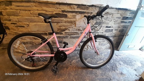 Girls pink bike - bike, gilpil