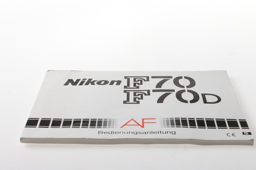 Nikon f70 f70d manual - nikon,