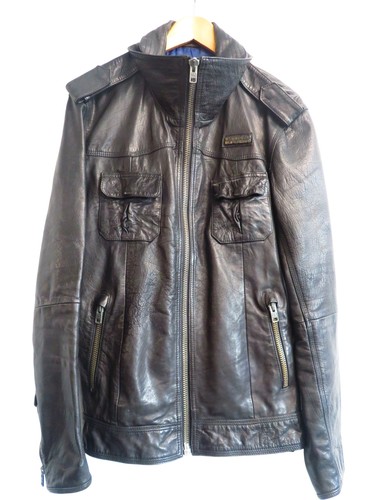 Superdry ryan leather jacket - superdry,
