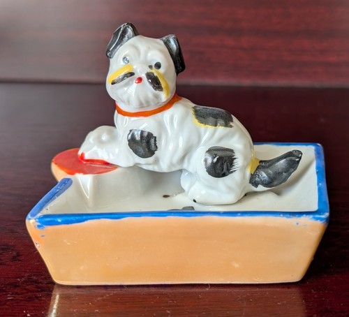 Vintage ashtray trinket - vintage, trinket/pin