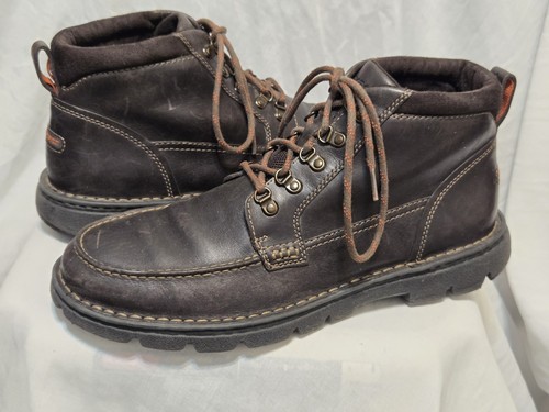 Rockport brown leather mens - rockport,