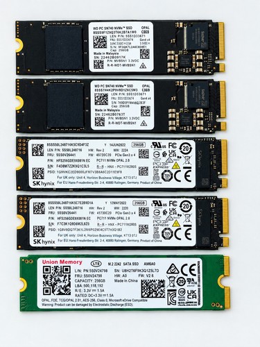Job lot 256gb nvme m - job,