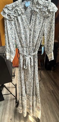 Floral prairie dress xs - floral,