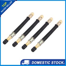 Universal Tyre Valve Extension 140mm Twin Wheel Lorry Van Bus Adapter Pack of 4