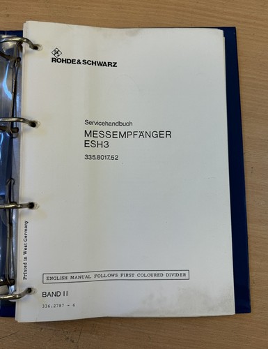 Rohde schwarz test - &,