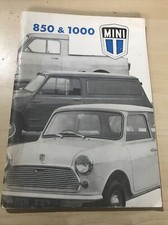 Kb11- 850 And 1000 MINI Handbook, Saloon, Van, Pick Up 1974