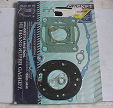 NE 998349  YAMAHA RD125LC  DT125LC YPVS 1982-1989 COMPLETE GASKET SET OPENED