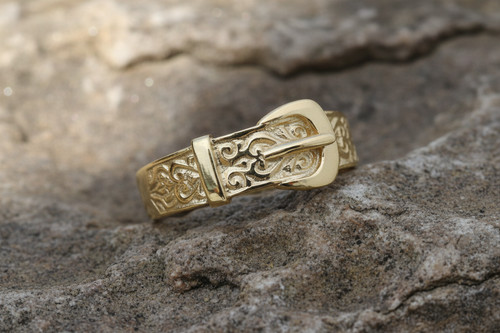 9ct yellow gold mens - yellow, engraved