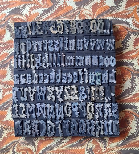 Wooden letterpress printing - letterpress,