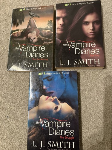 Vampire diaries books 2 3 - books, 1/2/3
