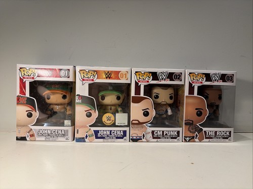Rare and retried wwe pop - retried, set