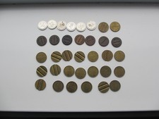 35 x TOKENS FOR FRUIT MACHINES (VARIOUS MAKES)
