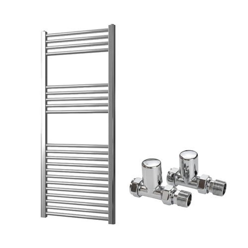 Chrome heated towel - chrome,