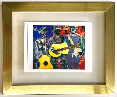 Romare bearden three - bearden,