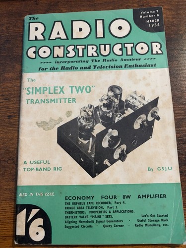 Vintage radio constructor - vintage,