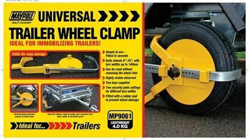 Adjustable wheel clamp - adjustable, 8"-10"