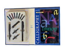 Vintage 2001 Calligraphy Set