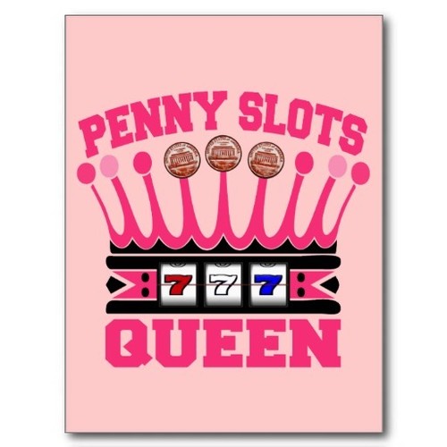 *Postcard-"Gambling....Penny