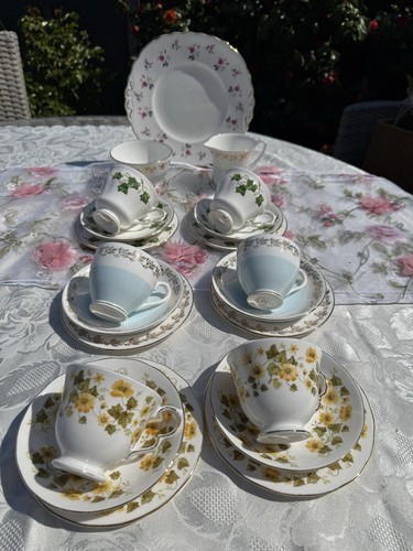 Vintage bone china - vintage, afternoon