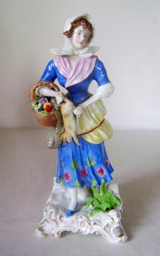 Victorian porcelain figure - victorian,