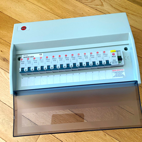 Wylex consumer unit nhrs1404 - unit,