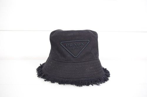 Prada black bucket milano - black,