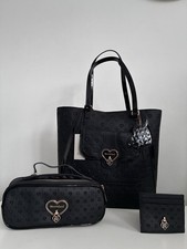 RIVER ISLAND set 3 Black tote