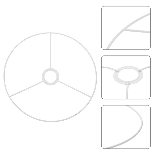 Round lampshade frame iron - round,