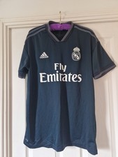 Real Madrid Adidas Size Medium M Away Football Shirt 2018 2019 Fly Emirates