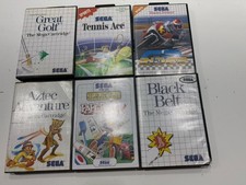 Sega Master System Games Bundle ( 6 In Total )