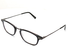 Masunaga GMS-801 #39 Rectangle Black Mens Eyeglasses 50mm
