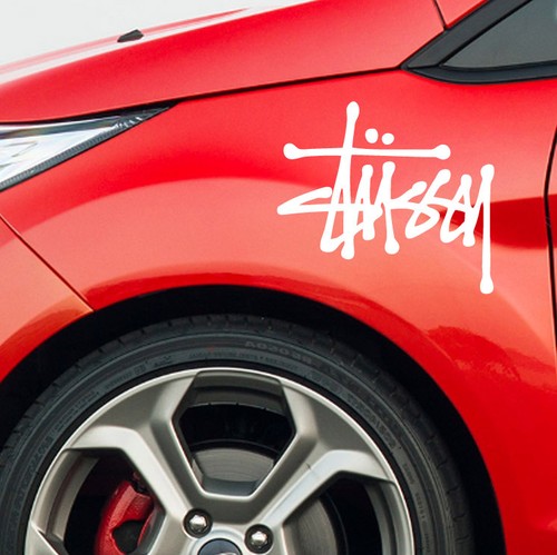 Stussy logo decal sticker - stussy, decal/sticker