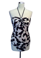 Brand New Missoni For Target Black Floral Print Swimsuit  Size 16